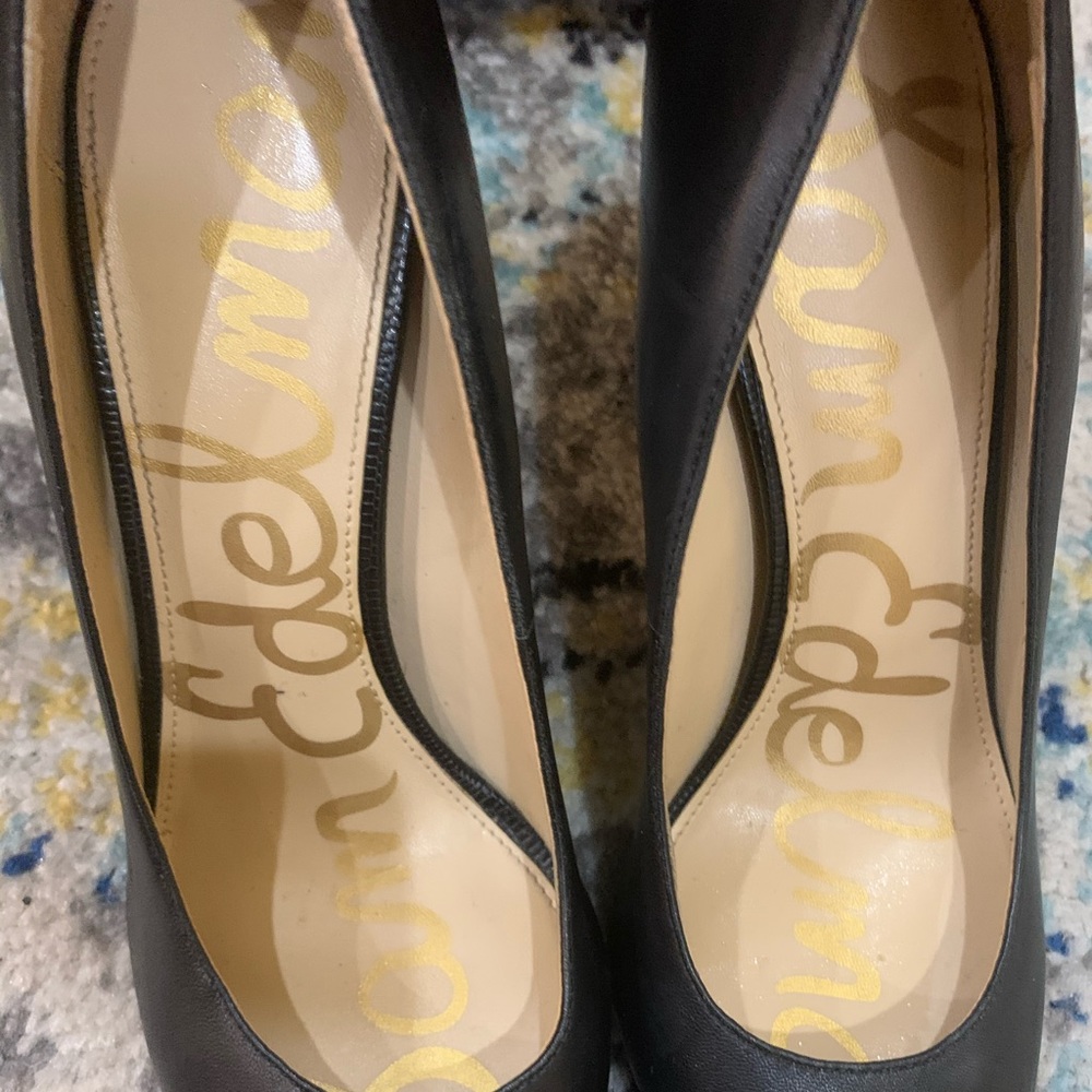 SAM EDELMAN BLACK HEELS